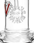 Vodka Glass "Diamond Rose" Diamond Series Bong - DankRips.com