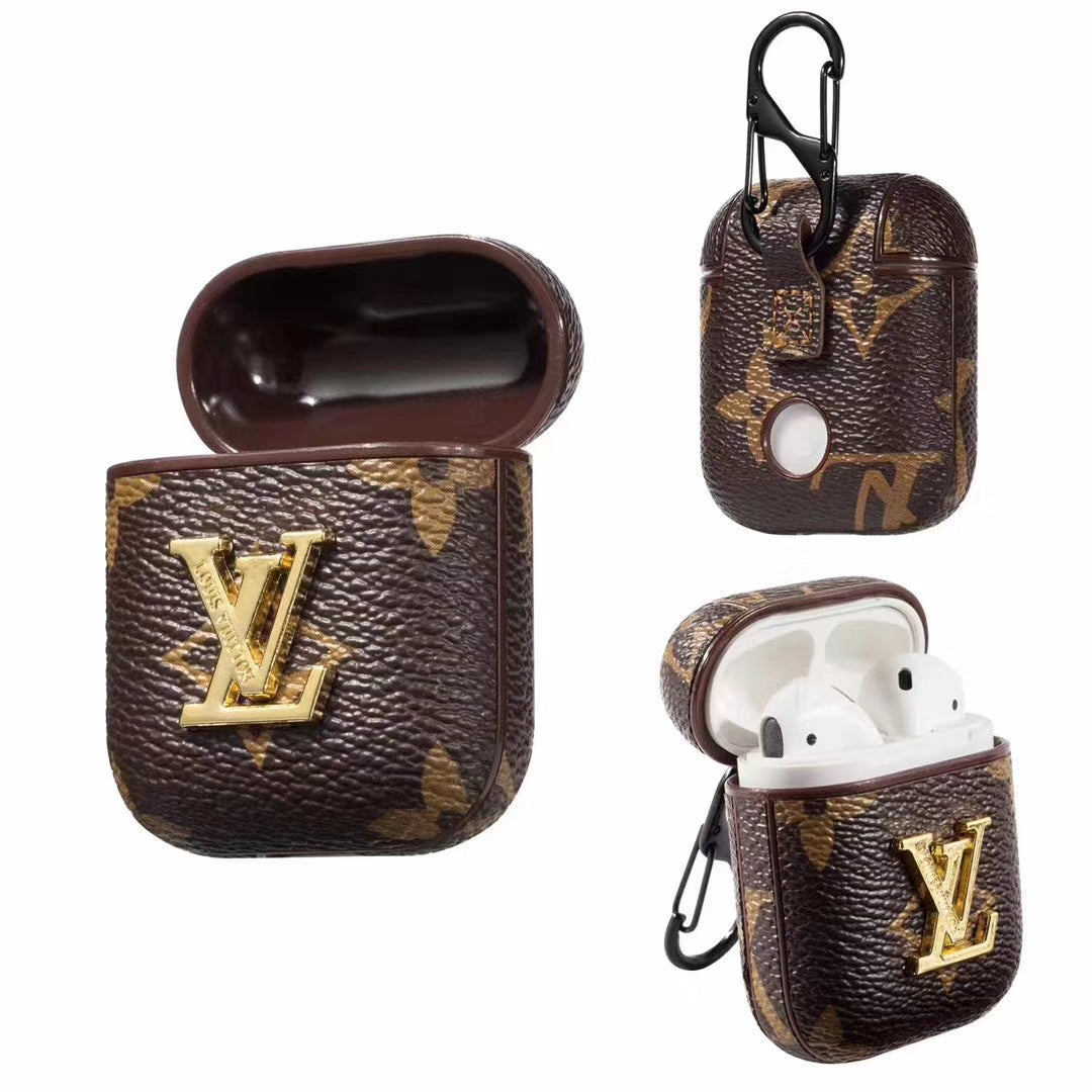 Louis Vuitton Airpods Case 1 & Luxury Leather Airpod 2 C – WoWEarphone