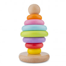 Afbeelding in Gallery-weergave laden, New Classic Toys Stapeltoren Stacking Toy Junior Hout 8-Delig
