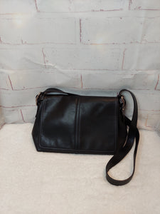 vintage coach purse zipper under flap