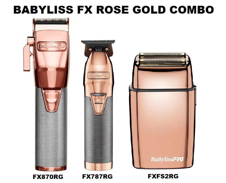 babyliss pro rose gold clipper