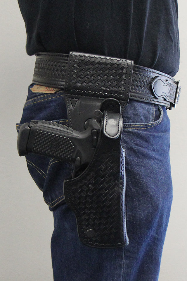 Swivel Belt Loop and Drop Shank for Law Enforcement