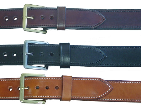 Leather Belt, Men's Thick Full Grain Holster Police