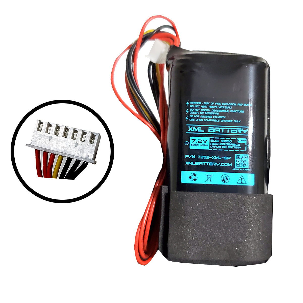 Marshall Kilburn II V2 Battery 7 Pin Pack Replacement for Bluetooth Speaker