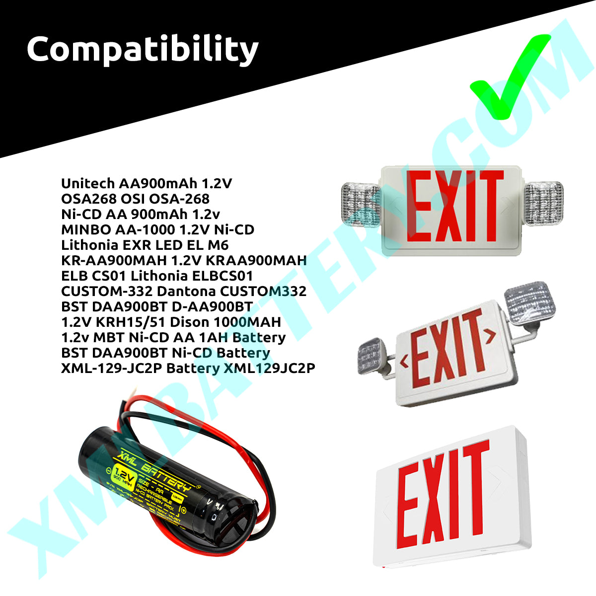 lithonia exr led el m6 led exit sign