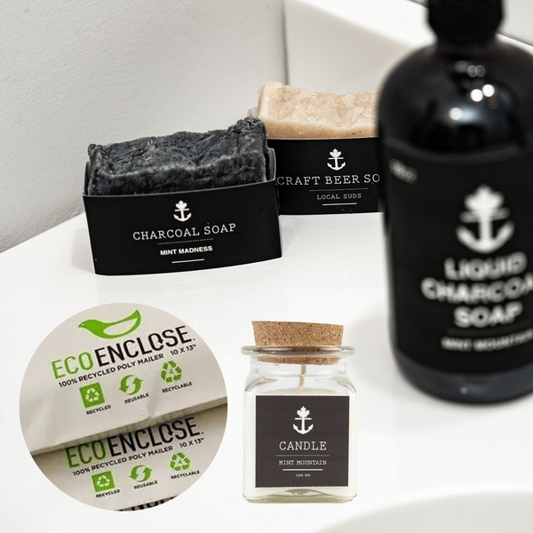 sustainable eco-friendly living natural chemical free soaps and products