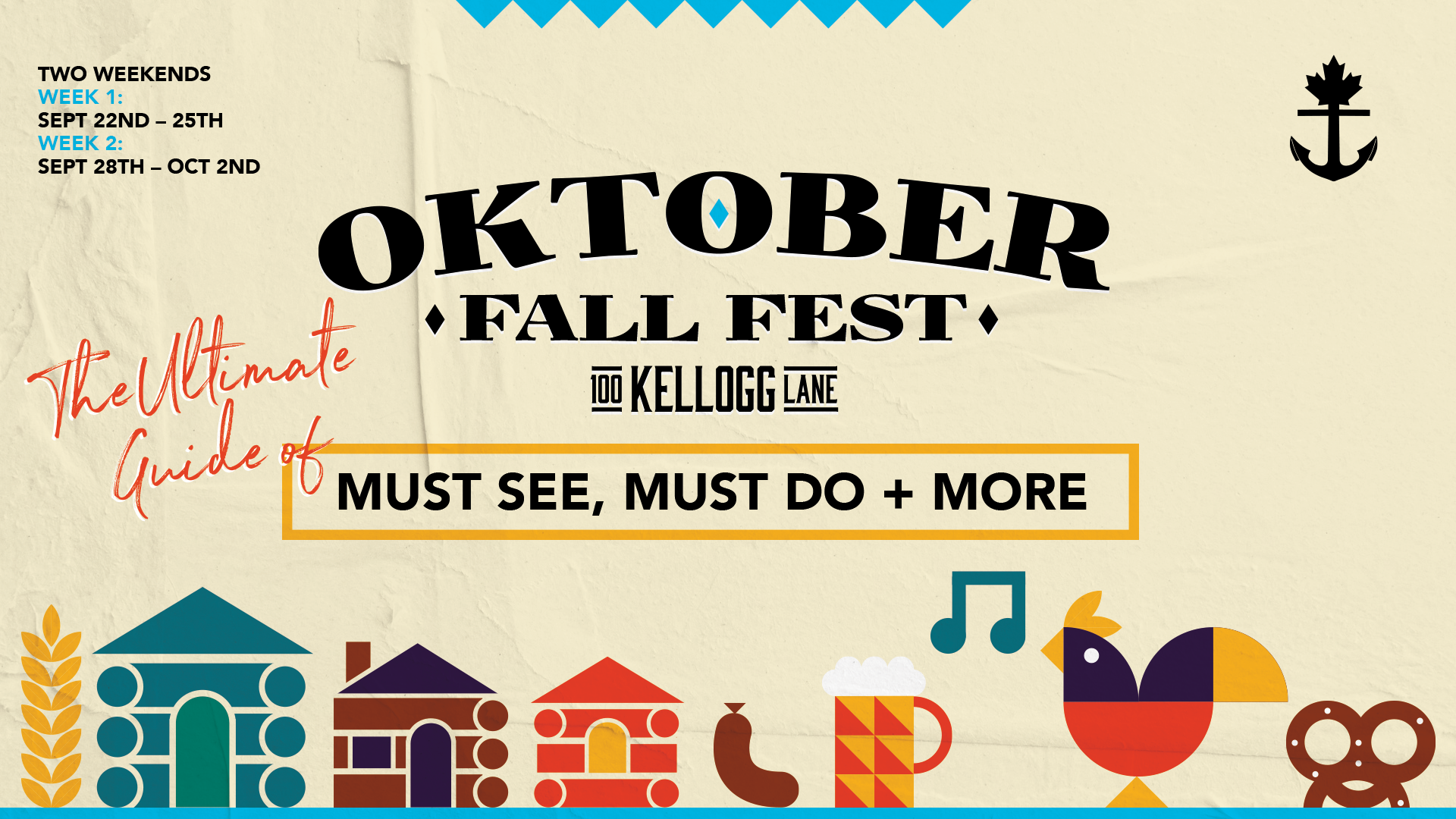 Ultimate Oktober Fall Fest Guide at 100 Kellogg Lane