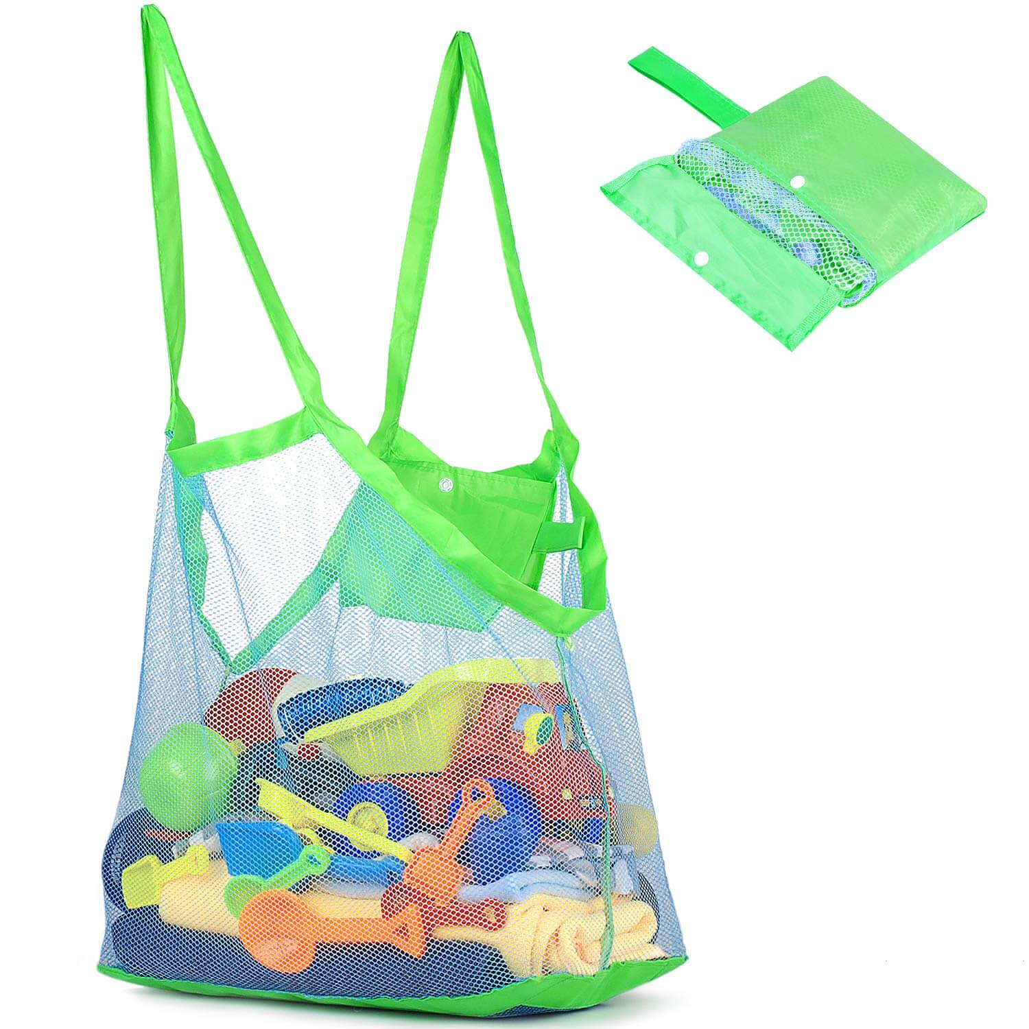 beach tote for sand toys