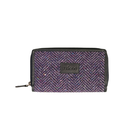 Billy Wallet, Purple Herringbone