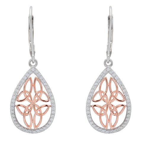 Celtic Teardrop Earrings