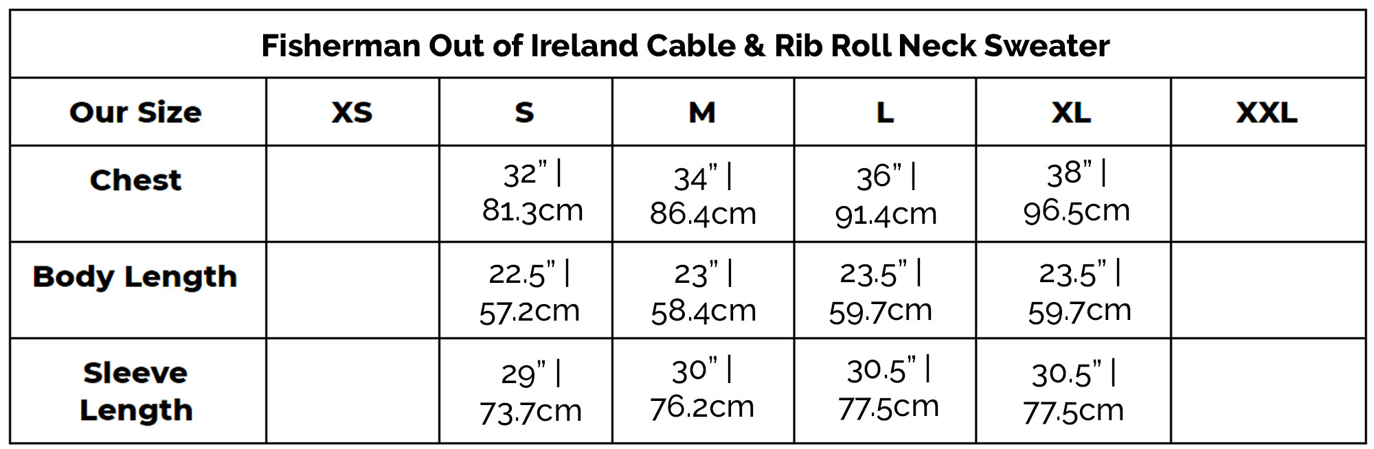 Size Guide