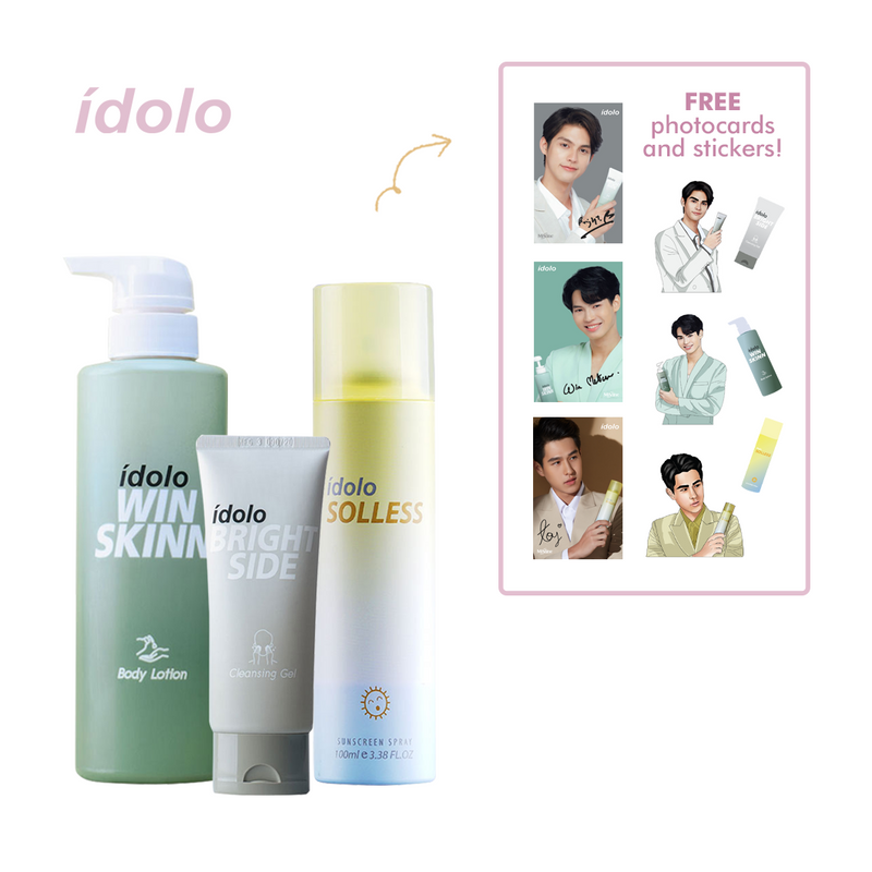 idolo solless sunscreen spray