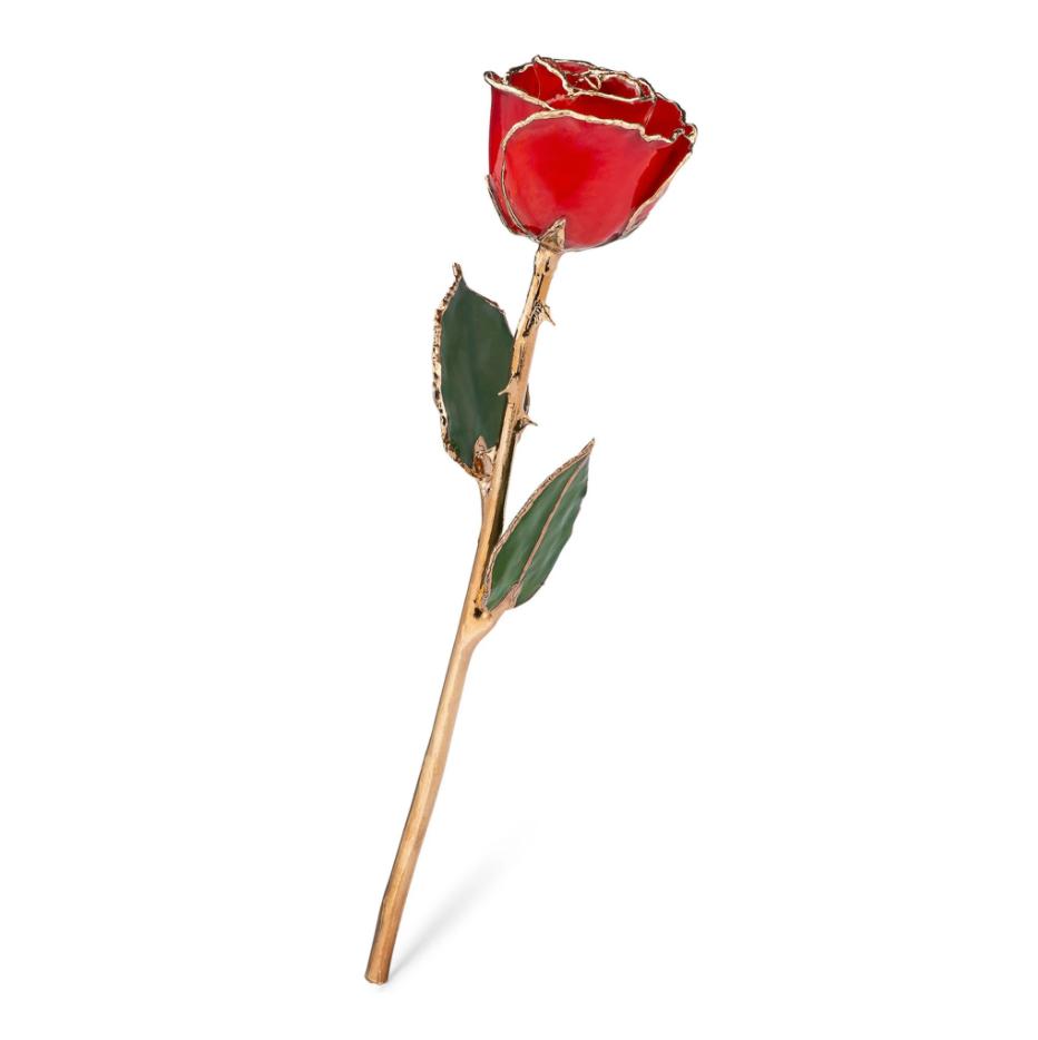 rietje Hijsen George Bernard The Forever Rose - Official Site | Real Roses Dipped in 24K Gold