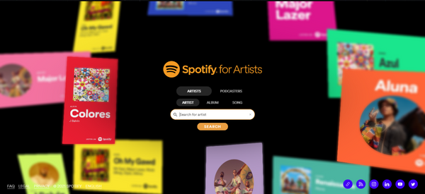 spotify promo cards