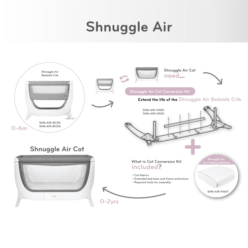 shnuggle air crib