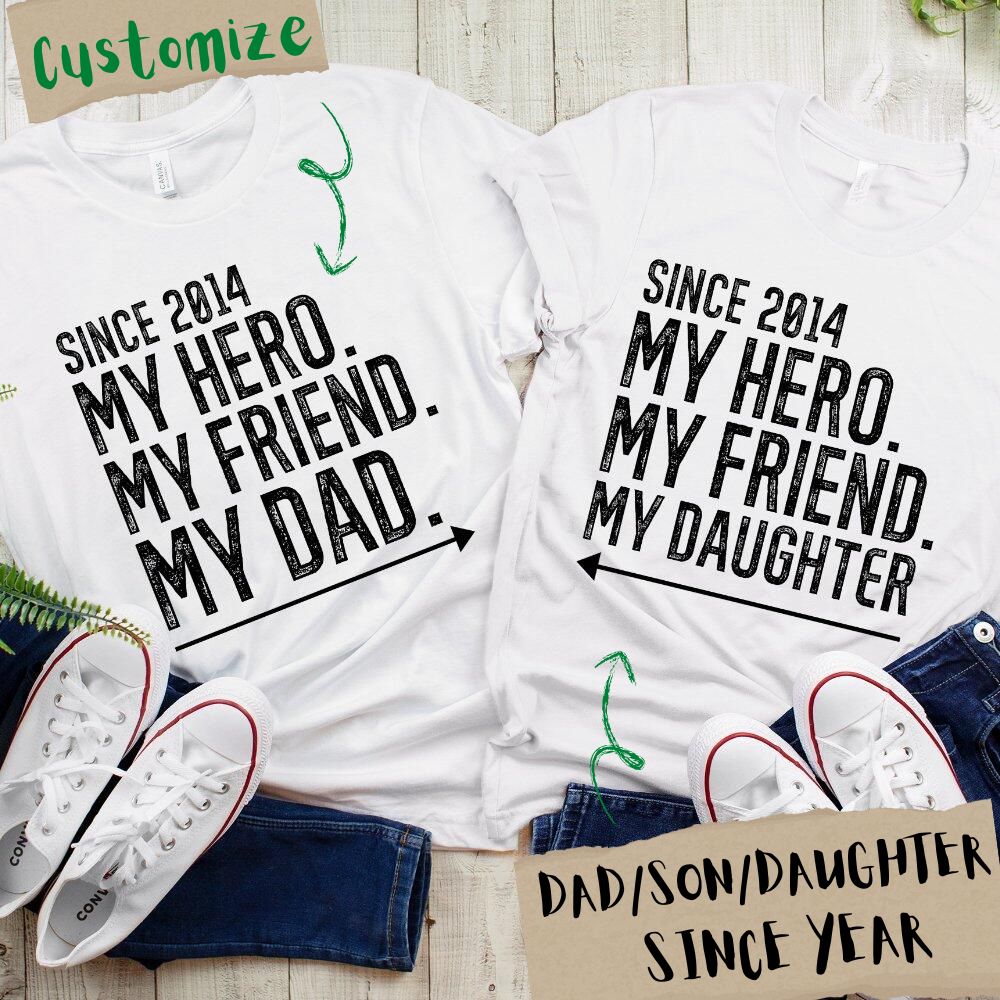 This Awesome Dad Belongs To Shirt Personalized dad shirt Gift Dad shirt  with nam
