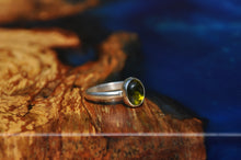 Load image into Gallery viewer, Peridot Oval Sterling Silver Ring
