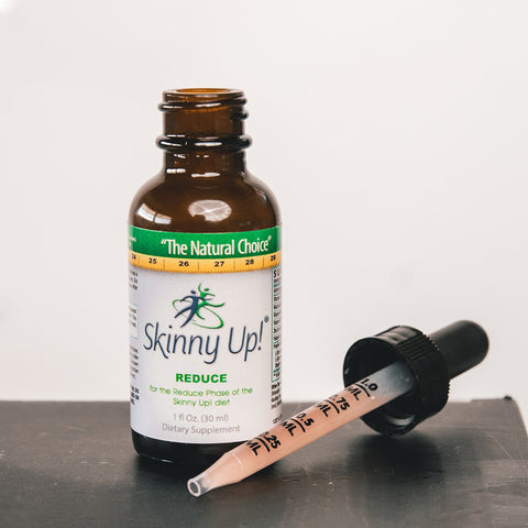 Skinny Up!® weight loss drops are all natural and help you reach your weight loss goals while feeling great*