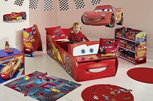 Disney Cars Lightning Mcqueen Kids Bedroom Book Shelf By Hellohome