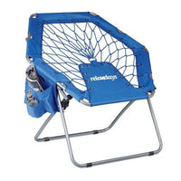 Relaxdays Webster Bungee Chair Elastic Spring System Foldable Up T
