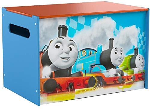 Thomas And Friends Kids Toy Box Childrens Bedroom Storage Chest With Bench Lid By Hellohome