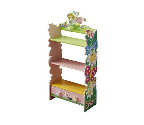 Wooden Kids Book Shelf Wodeny Childrens Bookshelf Canvas White