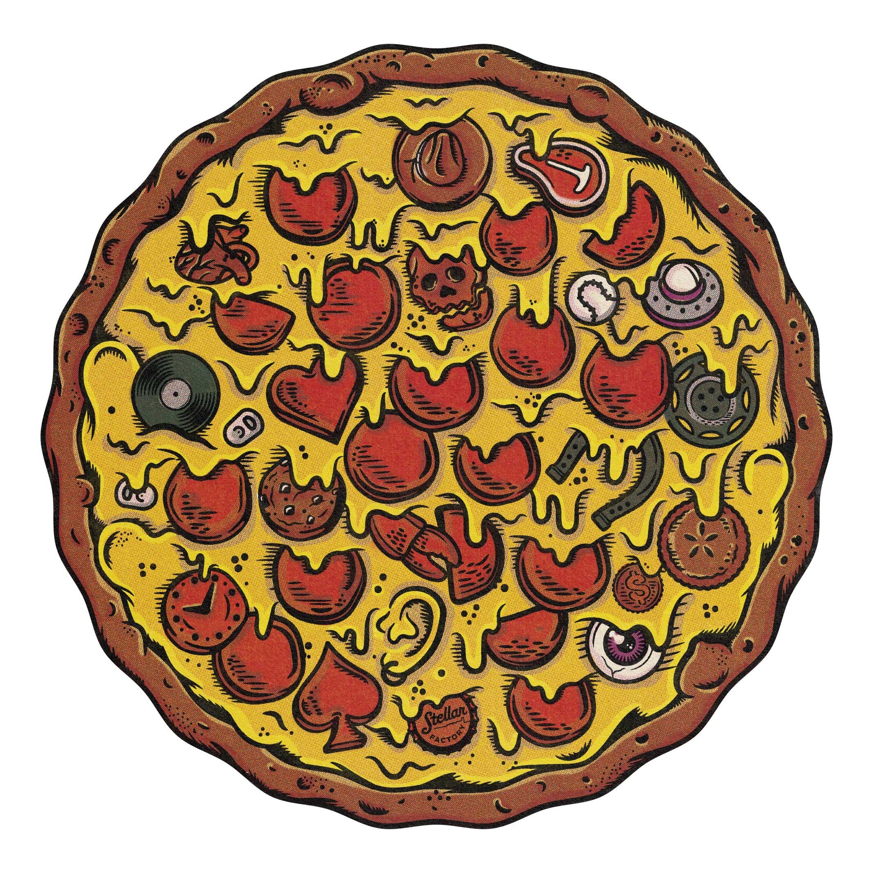 Pizza Puzzles Pepperoni Stellar Factory