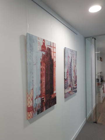 cityscapes art for offices