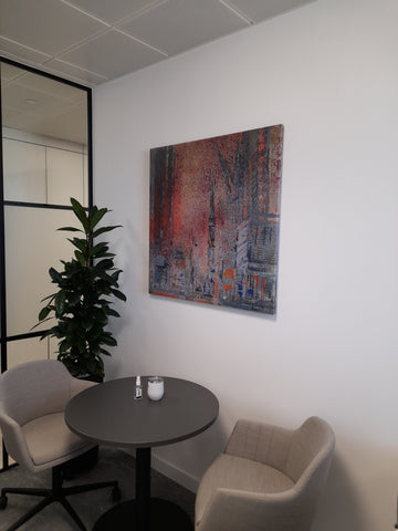 cityscapes office art to rent