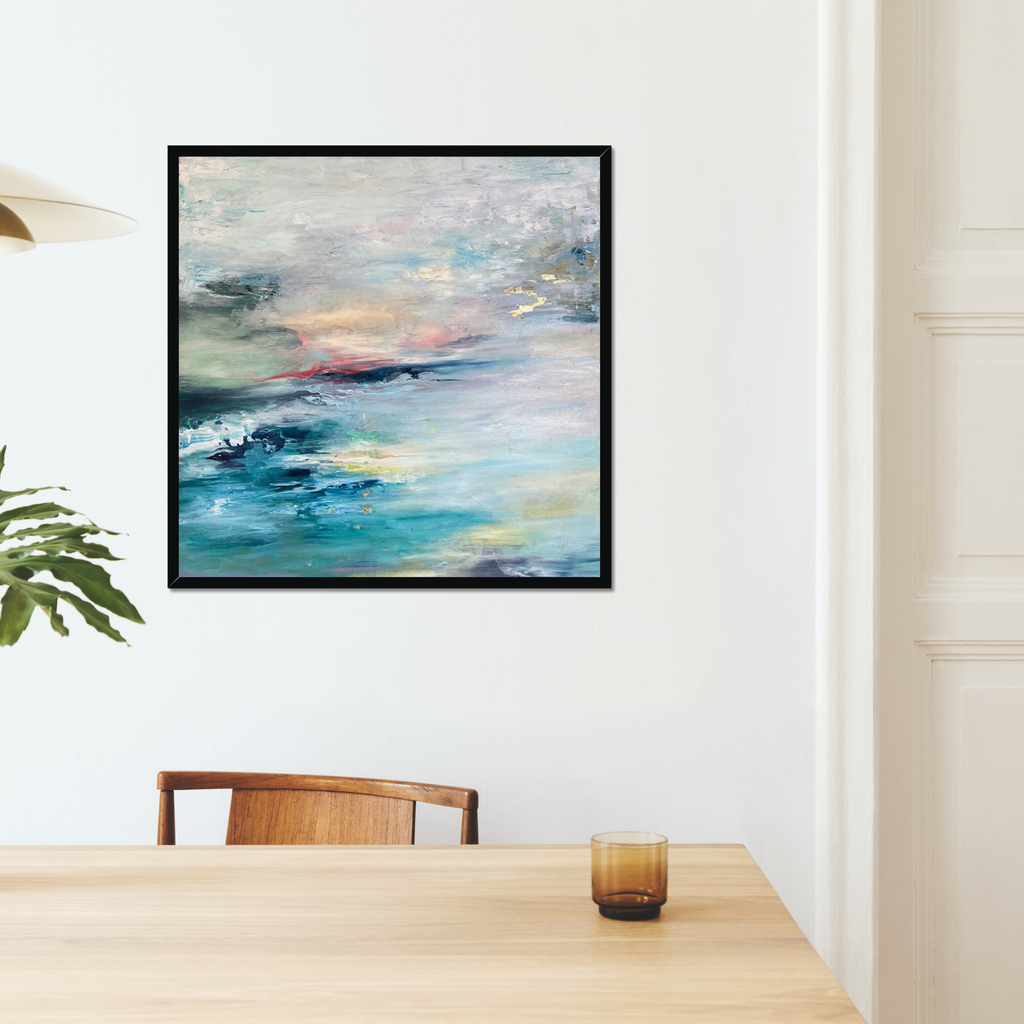 Emotive abstract art for offices