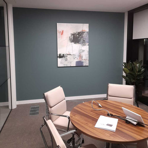 artwork with subtle shades for meeting room