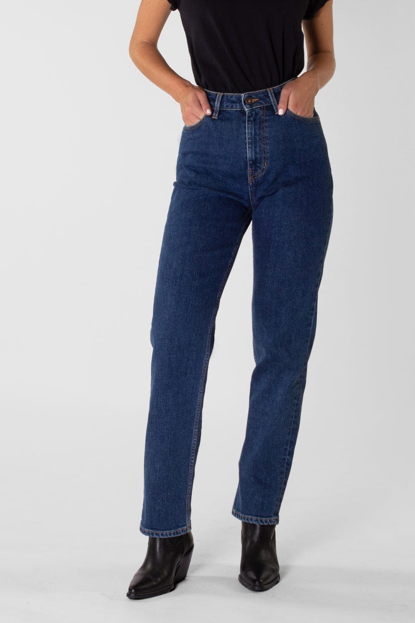 Jeans Nora Rechte Pijp Donkerblauw 3