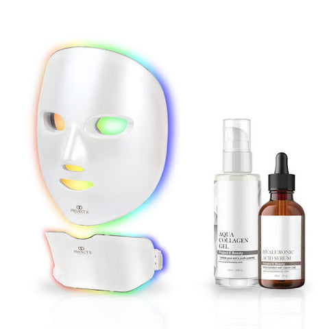 Skincare Lovers Gift Photon Skin & Neck Rejuvenation Hydration Set