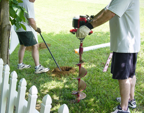 Installing a fence - prepration