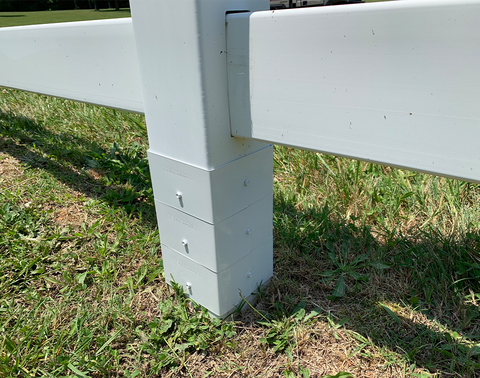 Vinyl fence protection 