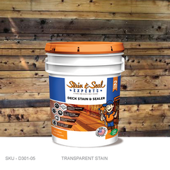  Stain & Seal Experts Deck Stain - Transparent