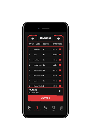 Bolt Sports Classic Mode Leaderboard