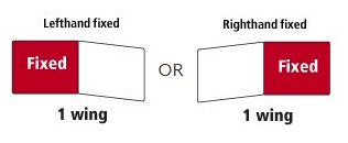 Left or Right hand fixed diagram