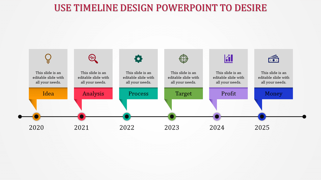 timeline ppt template free