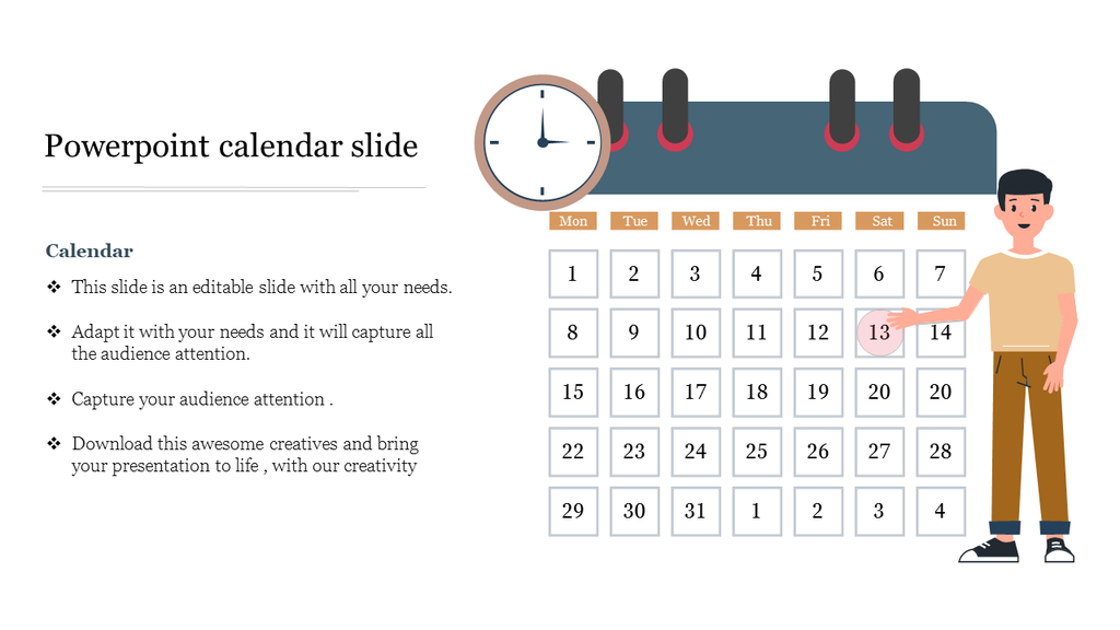 calendar powerpoint template