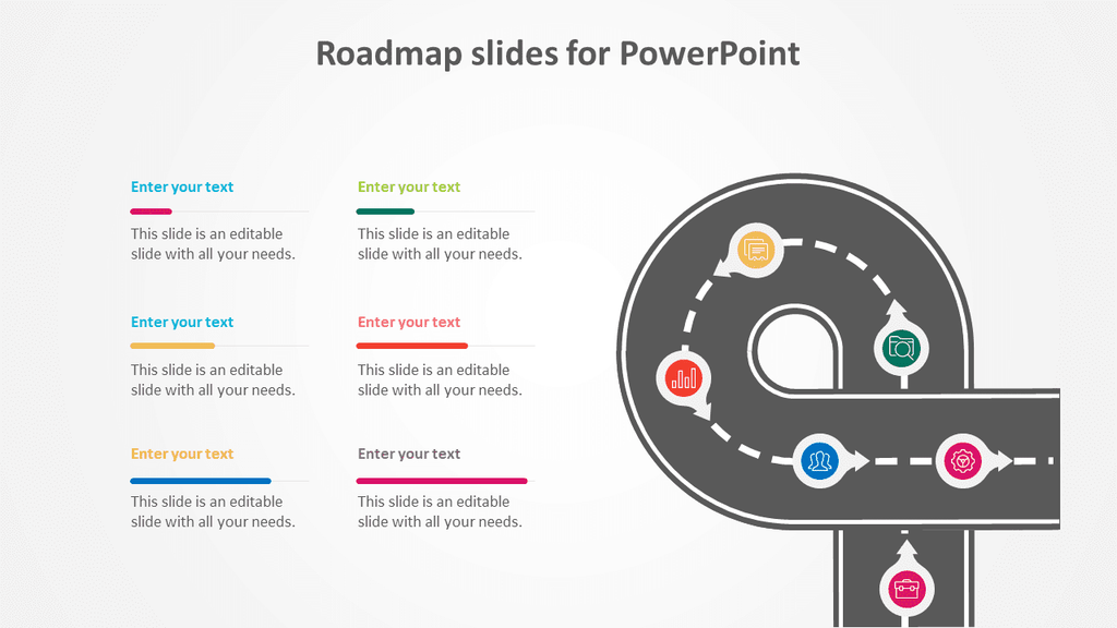 editable roadmap template