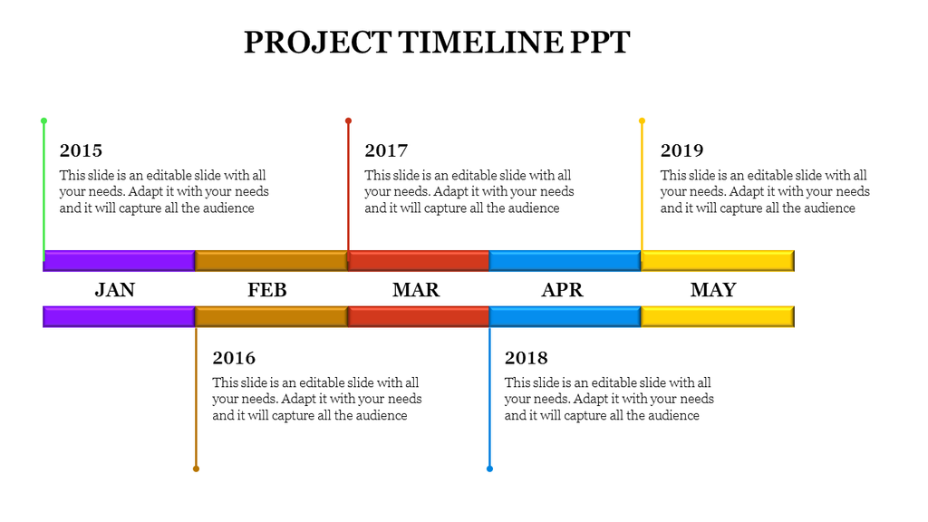 project timeline powerpoint