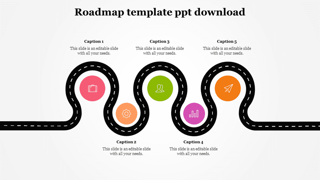 product roadmap slide