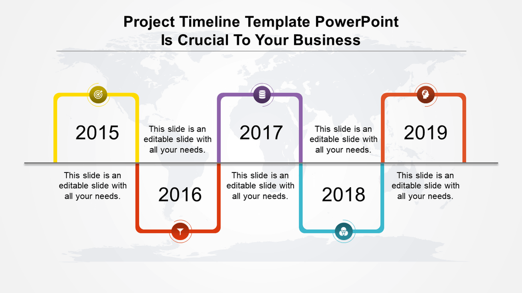 timeline slide template