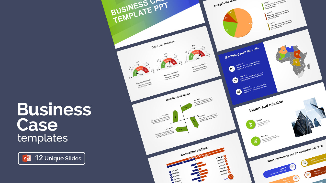 business case powerpoint template