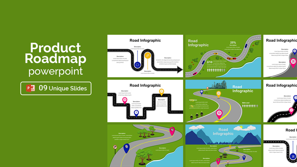 product roadmap slide