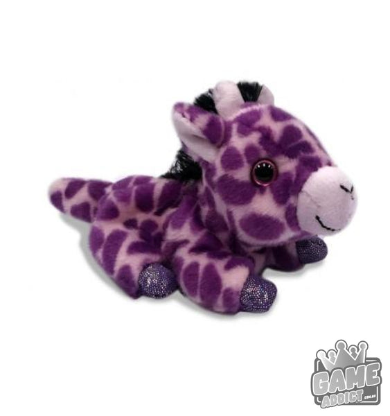 plush purple giraffe