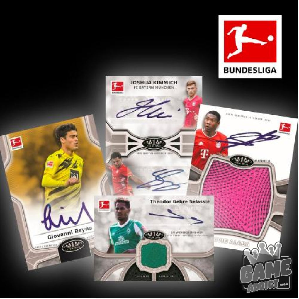 海外への送料無料 2021 Topps Bundesliga Tier One 新品未開封ボックス