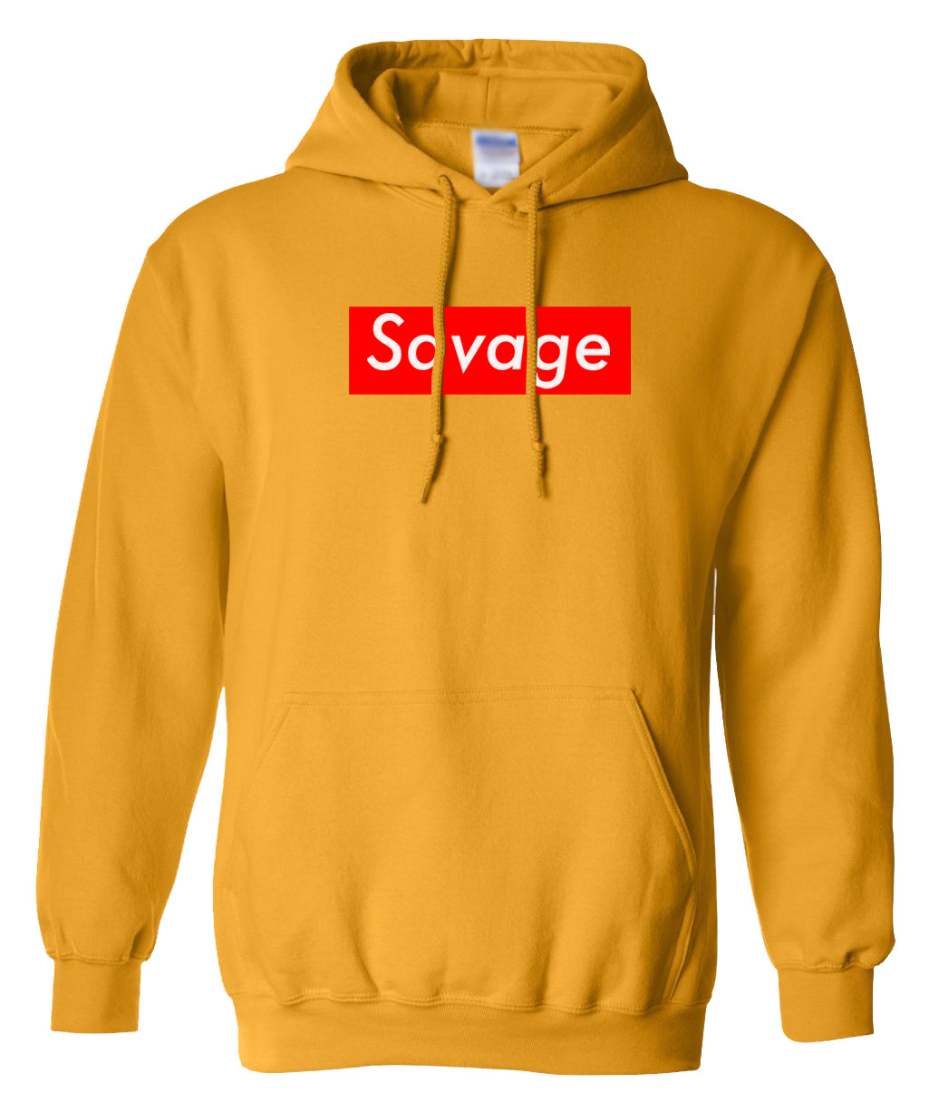 yellow savage hoodie