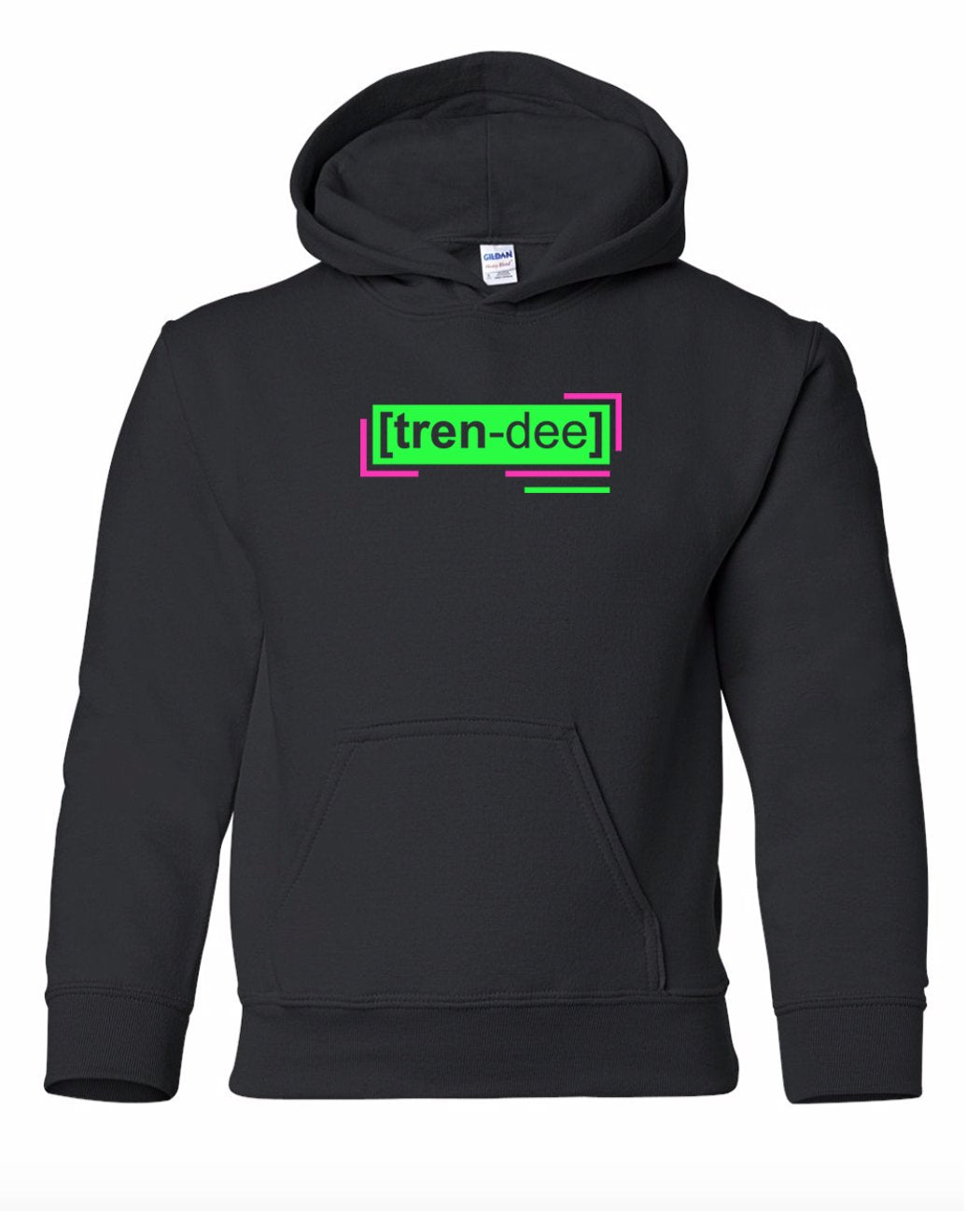 gildan neon green hoodie